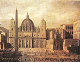 St Peter's, Rome by Viviano Codazzi